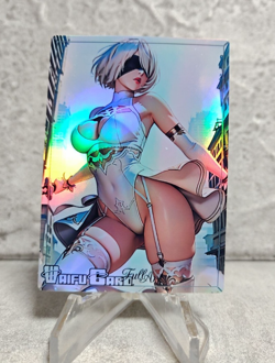 Nier Automata Trading Card Waifu Goddess Story Anime Girl holo Karte Manga Full - Image 1