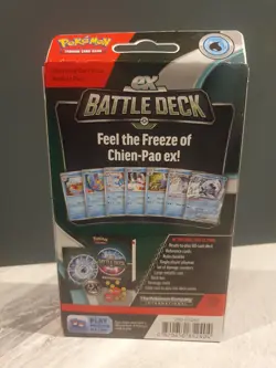 Pokemon TCG Trading Cards EX Battle Decks Chien-Pao EX (60-Card Deck Deck+) - Image 3