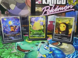 SALE! | Pikachu | Van Gogh Pokemon Cards | #47 | Read Description - Image 3