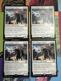 (x4) MTG Boon-Bringer Valkyrie #0009 Rare March of the Machine (MOM) - Image 2