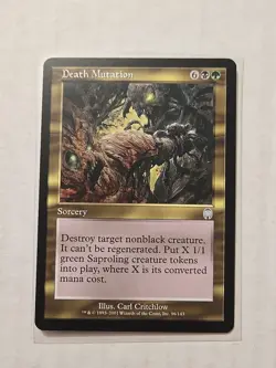 Death Mutation - Apocalypse - LP - Uncommon - Sorcery - MTG - Image 1