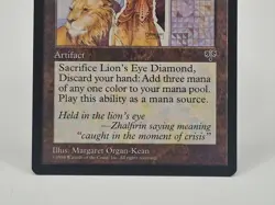 Lion's Eye Diamond Mirage Magic: The Gathering - LP - Image 3