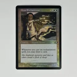 Mesa Enchantress (Retro Frame) 267 NM Foil U Dominaria Remastered MTG - Image 1