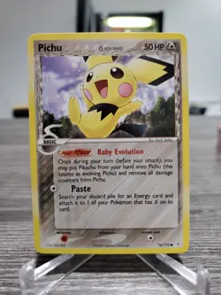 Pichu Delta Species 76/110 2006 EX Holon Phantoms Pokemon Card TCG Common - LP - Image 1