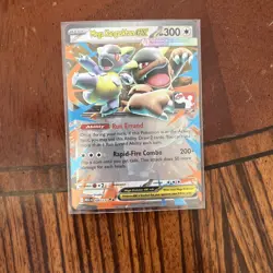 Pokemon Mega Kangaskhan Ex Double rare Play stamp 104/132 - Image 1