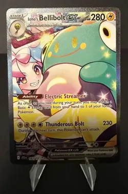 Iono's Bellibolt ex - 183/159 SIR SV09: Journey Together NM - Pokemon TCG - Image 1
