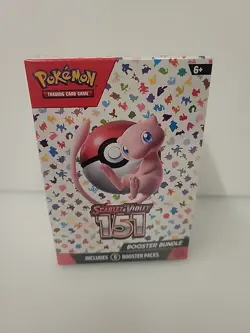 Pokemon TCG Scarlet & Violet 151 Booster Bundle Sealed New (6 packs) - Image 1