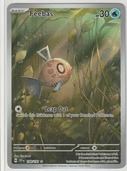 Pokemon TCG Feebas - 198/191 - SV08: Surging Sparks (SSP) Near Mint NM - Image 1