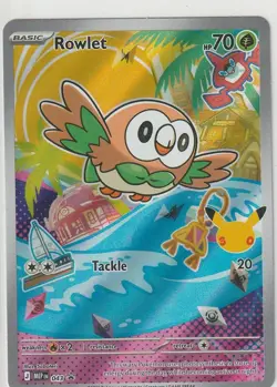 Litten Rowlett Poplio Pokemon 30th Anniversary Partner Promos Near Mint (All 3) - Image 2