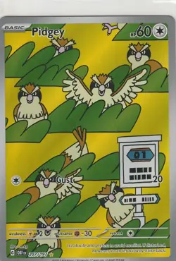 SV03: Obsidian Flames Pokemon TCG Pidgey 207/197 Near Mint NM - Image 1