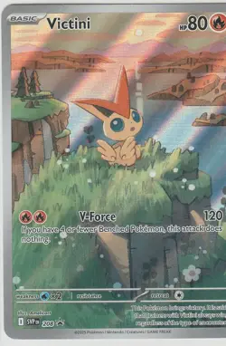 Pokemon TCG Pokemon Victini Victini Promo Holo (SVP) 208 Near Mint - Image 1