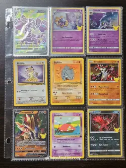 "Pokemon Card Lot - Drapion V, Zamazenta V, Lunala/Cosmoem, & More - NM to LP" - Image 1