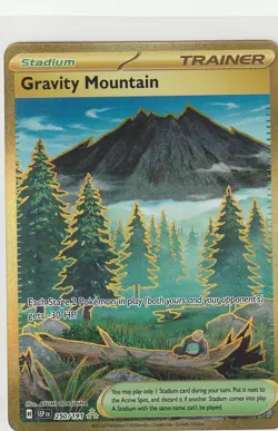 Gravity Mountain - 250/191 - SV08: Surging Sparks (SSP) Pokemon TCG Near Mint - Image 1