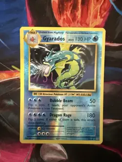 Pokemon Gyarados 34/108 Evolutions Reverse Holo Rare Stage 1 130 HP Dragon Rage - Image 1