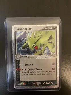 Pokemon TCG Tyranitar ex POP Series Promos 17/17 Holo Cosmos Holo Rare Rare - Image 1