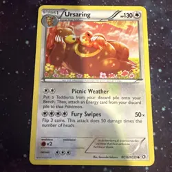 Ursaring RC16/RC25 Radiant Collection Pokemon Card Common Legendary Treasures - Image 1