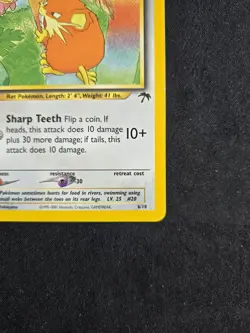 LP+/NM 2001 POKEMON SOUTHERN ISLANDS PROMO 6/18 RATICATE - Image 3