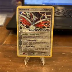 2005 Pokemon EX Delta Species Skarmory Reverse Holo #55/113 NM/LP - Image 1
