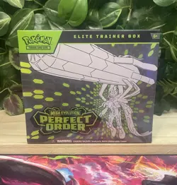 Pokemon TCG Mega Evolution Perfect Order Elite Trainer Box ETB New & Sealed - Image 1