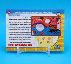 Pokemon Card - The Water Race is on! 47 - Pikachu's Vacation - Topps - Image 4
