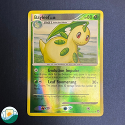2007 Pokemon Mysterious Treasures | Bayleef LV.28 | Reverse Holo | #41/123 - Image 1