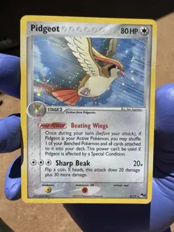 Pidgeot 2/17 Holo Rare POP Series 2 Pokemon Card 2005 DMG - Image 1