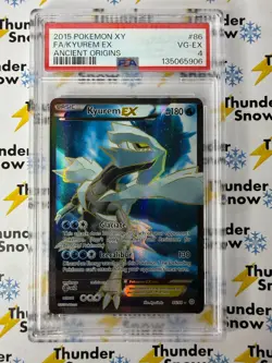 Kyurem EX #86 Ancient Origins XY 2015 Pokemon PSA 4 - Image 1