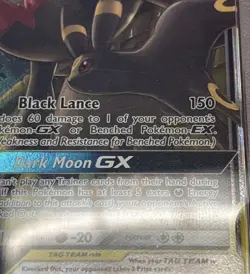 2019 POKEMON SUN & MOON UNIFIED MINDS #125 UMBREON & DARKRAI GX PSA 10 - Image 5