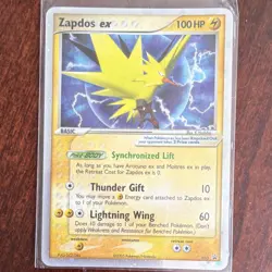 Nintendo Zapdos ex Promo EX Holo 033 (2005) 100 HP English Pokemon Card - Image 1