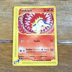 Cyndaquil 105/165 - Expedition Base Set WOTC Pokemon TCG Card - Image 1