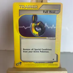 Full Heal 154/165 Expedition Common Pokemon Moderate Play+ - Image 1