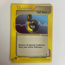 Full Heal 154/165 Expedition Common Pokemon Moderate Play+ - Image 3