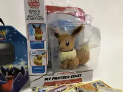 Pokemon Card Bundle Lot + My Partner Eevee Toy and Pokeball Pre Loved Colectable - Image 5