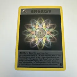 Pokemon Team Rocket - Rainbow Energy 80/82 - Rare - NM - Image 1