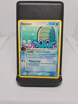 Pokemon Omanyte 60/92 Non-Holo Legend Maker 2006 Card NM - Image 1