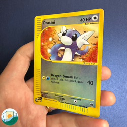 2002 Pokemon Expedition Base Set | Dratini | Reverse Holo | #107/165 - Image 4