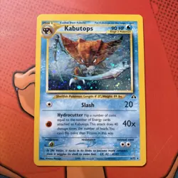 Pokemon TCG Kabutops Neo Discovery Holo Rare Card 6/75 (LP) - Image 1