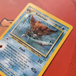Pokemon TCG Kabutops Neo Discovery Holo Rare Card 6/75 (LP) - Image 3