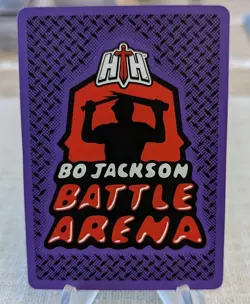 2025 Bo Jackson Battle Arena Alpha Update Play Card PL-16 Make Up Meal SSP - Image 2