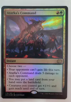 Atarka's Command FOIL 176 Double Masters 2022 2X2 MINT MTG - Image 1