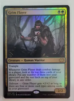 Grim Flayer FOIL 222 Double Masters 2022 2X2 MINT MTG - Image 1