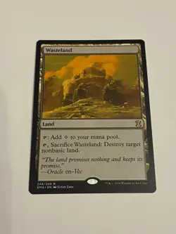 Magic the Gathering : ETERNAL MASTERS Wasteland NM MTG - Image 1