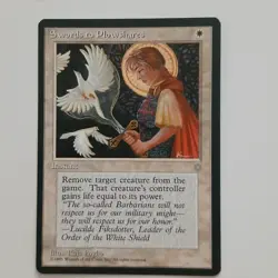 MTG Swords to Plowshares Ice Age X4 Full Playset Very LP/NM Condition - Image 4