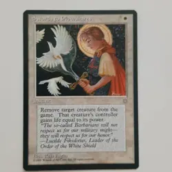 MTG Swords to Plowshares Ice Age X4 Full Playset Very LP/NM Condition - Image 5