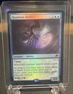 MTG Edge Of Eternities English Quantum Riddler Mythic Foil M 0072 - Image 1