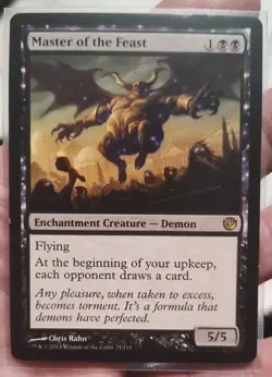 1x Master of the Feast Light Play, English - Journey into Nyx MTG - Image 1