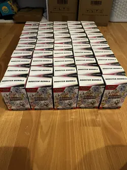 Pokemon TCG Prismatic Evolutions Booster Bundles X50- SEALED AND NEW - Image 1