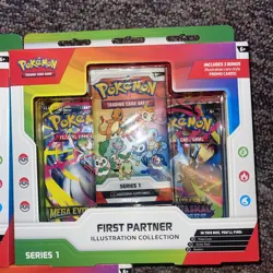 Pokemon TCG First Partner Illustration Collection Series 1 - LOT of (3) - NEW - Image 4