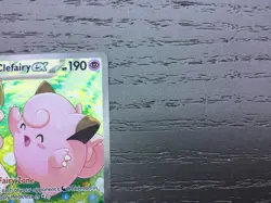 Pokemon Lillie’s Clefairy EX SIR 184/159 Journey Together - Image 3