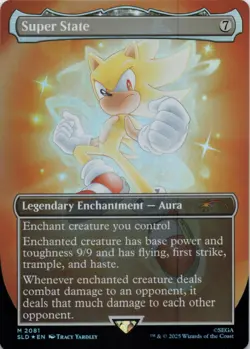 MTG Super State (Rainbow Foil) NM Secret Lair Drop Series M Magic 2081 - Image 1